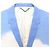 Louis Vuitton Embossed Cloud Blazer in Blue Polyester Light blue - view 5