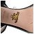 Sandali con tacco T-Strap in pelle verniciata nera con cristalli Prada Nero - vista 7