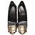 Décolleté Roger Vivier Trompette vintage Effect in pelle bronzo Metallico - vista 5