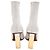 Vêtements Botas Tabi Bullet Heel Vetements en cuero blanco - vista 3