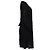 Diane Von Furstenberg Brenna Strick-Mini-Wickelkleid aus schwarzem Polyester - Ansicht 3