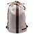 Brunello Cucinelli Drawstring Backpack in Beige Canvas