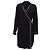 Vestido mini envelope Diane Von Furstenberg em viscose preta Preto