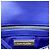 Borsa a tracolla Tory Burch Fleming Printed Box in pelle blu - vista 6