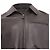 Loro Piana Gail Zip-Up Jacket in Dark Brown Calf Leather Red - view 2