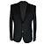 Givenchy Single-Breasted Blazer in Black Wool