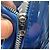 Marc by Marc Jacobs Midi-Bleistiftrock aus blauem Polyurethan - Ansicht 5