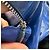 Marc by Marc Jacobs Midi-Bleistiftrock aus blauem Polyurethan - Ansicht 6