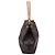 Borsa a tracolla Louis Vuitton Graceful PM in canvas rivestito marrone Rosso - vista 3