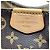 Borsa a tracolla Louis Vuitton Graceful PM in canvas rivestito marrone Rosso - vista 8