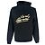 Autre Marque Saint Laurent 50s Hoodie mit Logo-Print aus schwarzer Baumwolle