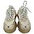 Balenciaga Triple S Clear Sole Sneaker aus beigem Polyester - Ansicht 3
