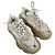 Balenciaga Triple S Clear Sole Sneaker aus beigem Polyester - Ansicht 4