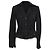 Blazer de tweed abotonado sencillo Alexander Wang en algodón negro