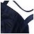 Borsa Tote Eyes Anya Hindmarch in nylon blu navy - vista 24