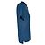 Polo Burberry in cotone blu navy con logo ricamato - vista 2