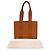 Borsa Tote Chloé Medium Woody in pelle di vitello marrone Rosso - vista 35
