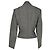 Blazer de doble cremallera Christian Dior en lana gris - vista 3