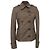 Chaquetón Burberry a cuadros en algodón marrón Castaño