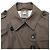 Chaquetón Burberry a cuadros en algodón marrón Castaño - vista 4