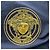Polo Versace in cotone blu navy con ricamo Medusa - vista 4