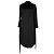 Trench con cintura Dolce & Gabbana in seta nera Nero