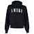 Felpa con cappuccio Amiri Core Logo-Print in cotone nero