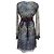 Abito midi con stampa floreale e scollo a V Alberta Ferretti in seta multicolore - vista 3