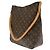 Louis Vuitton Looping Monogram Canvas GM Marrone - vista 3