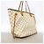Borsa Tote Louis Vuitton Damier Azur Neverfull MM Bianco - vista 2