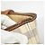 Borsa Tote Louis Vuitton Damier Azur Neverfull MM Bianco - vista 7