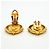 Orecchini a clip Chanel placcati oro D'oro - vista 3