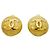 Chanel vergoldete Clip-Ohrringe Golden