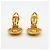 Chanel vergoldete Clip-Ohrringe Golden - Ansicht 6