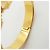 Clic H Brazalete Hermès Clic Clac PM chapado en oro Dorado - vista 5