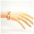 Clic H Brazalete Hermès Clic Clac PM chapado en oro Dorado - vista 6