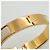 Clic H Brazalete Hermès Clic Clac PM chapado en oro Dorado - vista 7