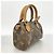 Bolsa de mão Louis Vuitton Monogram Mini Speedy Marrom - vista 2