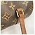 Borsa Louis Vuitton Monogram Papillon 26 Marrone - vista 9