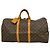 Bolso Boston Louis Vuitton Monogram Keepall 55 Brown Castaño