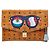 Borsa a pochette MCM x Craig & Karl Visetos Logogram Marrone