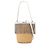 Borsa a mano e a tracolla 2-Way Miu Miu Bianco Beige