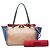 Bolso Tote Valentino Rockstud Azul Beige - vista 12