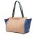 Bolso Tote Valentino Rockstud Azul Beige - vista 2