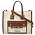 Borsa a mano e a tracolla Burberry Mini Freya Marrone Crudo