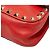 Borsa a tracolla Valentino Rockstud Rosso - vista 4