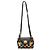 Borsa a tracolla Versace Flower Floral Nero Multicolore