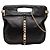 Borsa a tracolla Valentino Rockstud con catena Nero