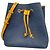Néonoé Borsa a tracolla Louis Vuitton Epi NeoNoe BB Blu D'oro