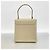 Borsa in pelle Gancini Salvatore Ferragamo Beige - vista 10